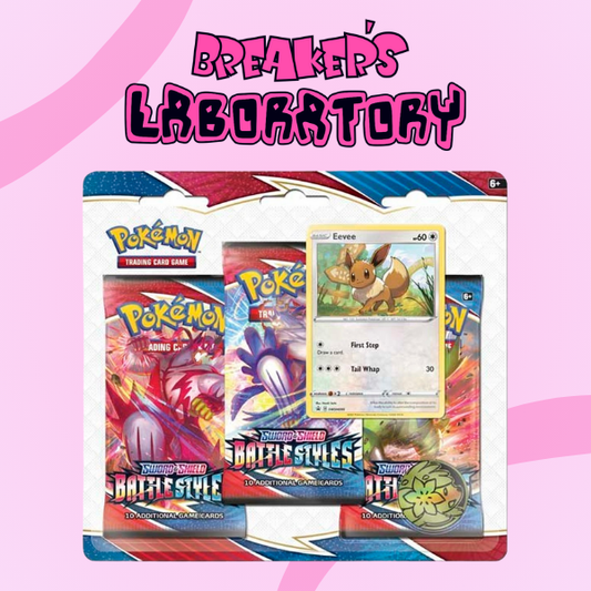 Battle Styles 3 Pack Blister (Eevee promo)