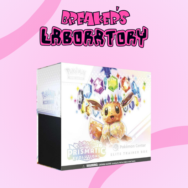 Prismatic Evolutions Pokemon Center Elite Trainer Box (Exclusive)