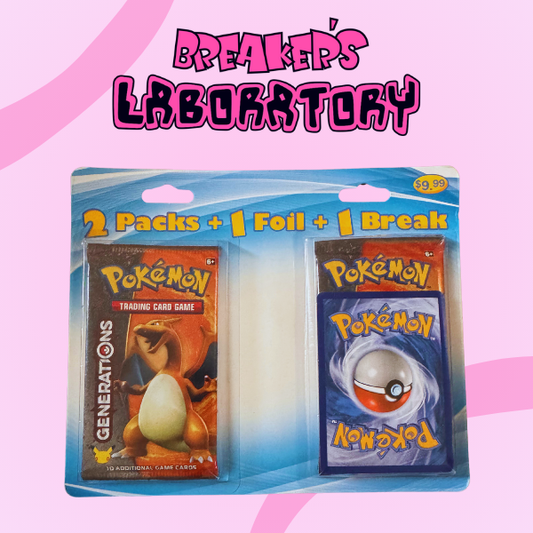 Generations 2 Pack Blister w/ 1 Foil & 1 Break Card