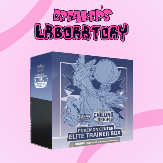 Chilling Reign Pokemon Center Elite Trainer Box [Ice Rider Calyrex]