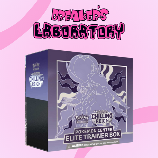 Chilling Reign Pokemon Center Elite Trainer Box [Shadow Rider Calyrex]