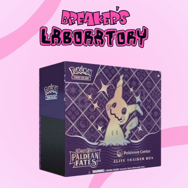 Paldean Fates Pokemon Center Elite Trainer Box