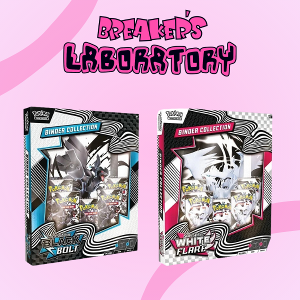 Black Bolt / White Flare Binder Collection Box