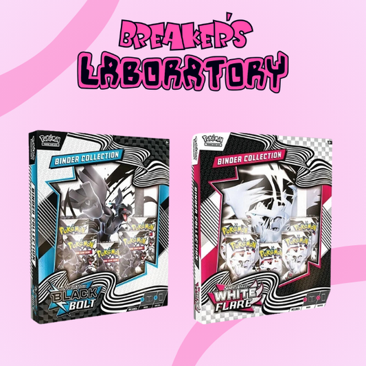 Black Bolt / White Flare Binder Collection Box