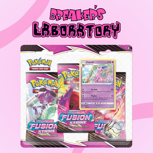 Fusion Strike 3 Pack Blister (Espeon promo)