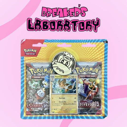 Scarlet & Violet and Paldea Evolved Blister w/ Pawmot Promo