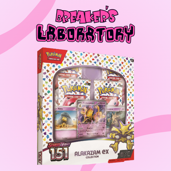 Alakazam ex 151 Collection Box