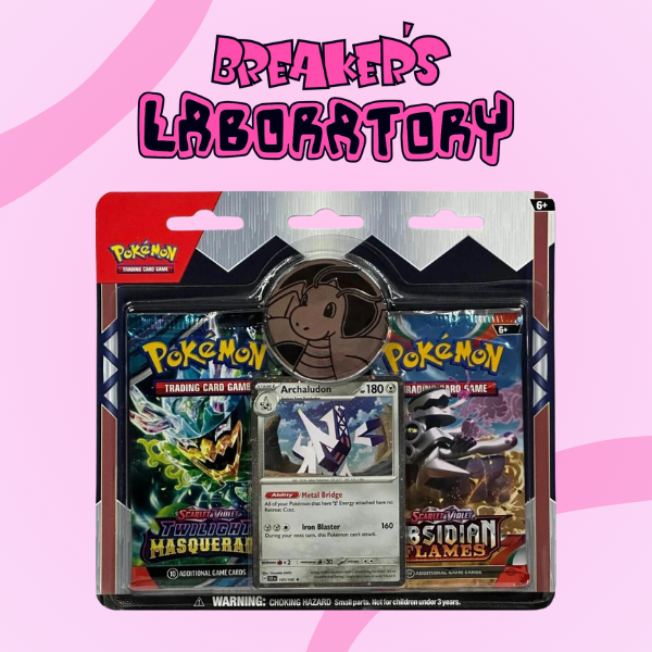 Twilight Masquerade & Obsidian Flames Blister (Archaludon Promo)