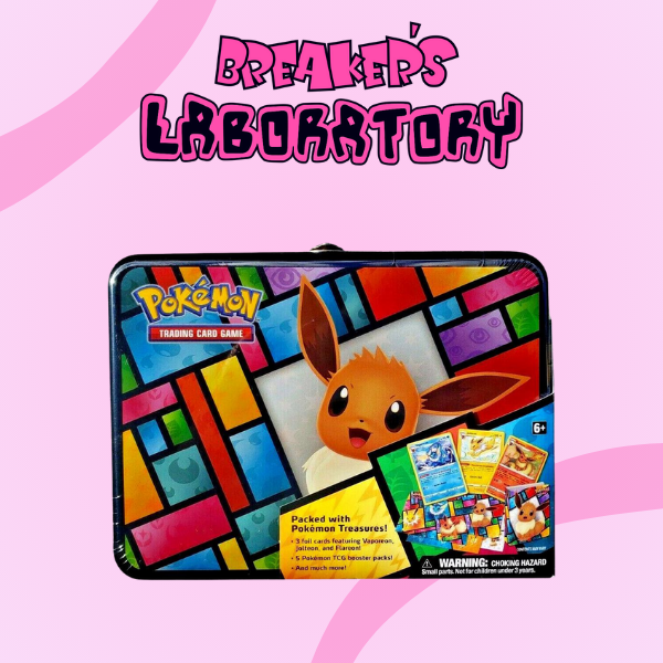 Eevee Pokemon Treasure Chest Tin