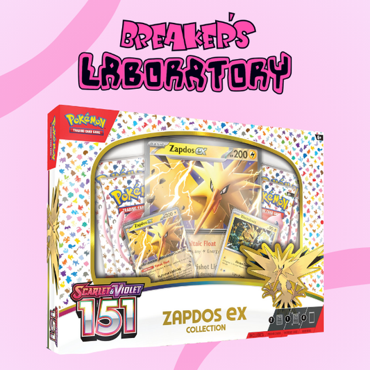 Zapdos ex Collection 151 Box